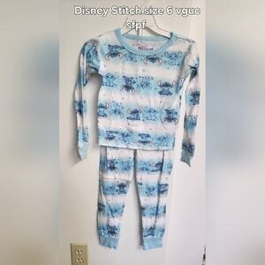 Disney Kids Pajama Set - Light Blue and White